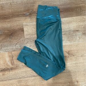 Teal Alo Yoga Airlift leggings